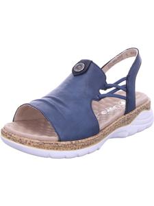 Классические босоножки rieker, синий
