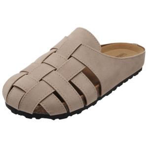 Женские сандалии с закрытым носком, устойчивые к истиранию и запаху Kinglake, Ecru