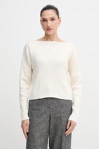 Свитер из смесовой шерсти Sisley, бежевый