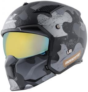 Шлем Bogotto radic camo 22.06, Black Matt
