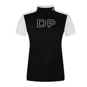 EUROPEAN TOUR Футболка женская черно-белая