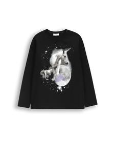 Рубашка с длинным рукавом Coccodrillo, черный