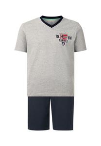 EDIN короткая пижама JAN VANDERSTORM, серый