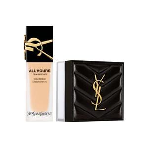 Жидкий тональный крем midnight leather soft matte пудра для макияжа наборы для фиксации стойкий макияж SAINT LAURENT