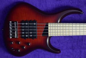 Басс гитара MTD Kingston Super 5, Dr. Brown's Burst w/ Maple
