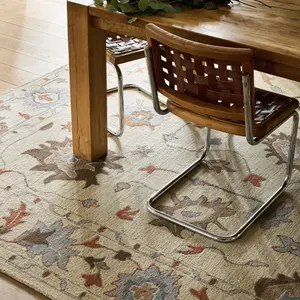 Ковер Woodland Bordered Wool Area Rug nuLOOM, 122x183 см, мультиколор