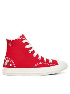 Тканевые кроссовки Chuck Taylor All Star Embroidered Flowers A13518C Converse, красный