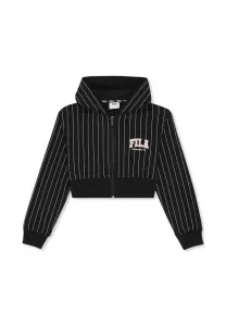 Свободная толстовка на молнии с графическим принтом от rifredi Fila, Black Egret Striped