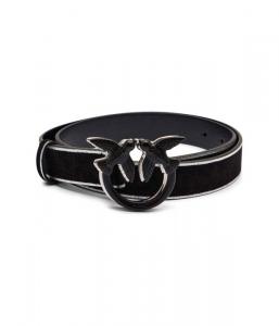 Кожаный ремень love berry h3 Pinko, черный