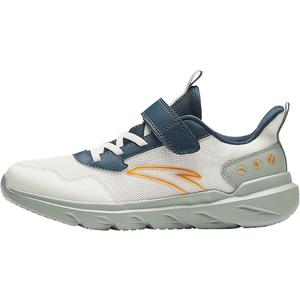 Свежий Взгляд Дышащие Легкие Амортизирующие Низкие Детские Беговые Кроссовки Белый Синий Antakids