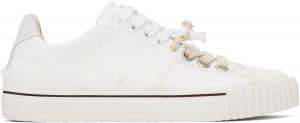 Белые кроссовки New Evolution Maison Margiela, White/Off-White