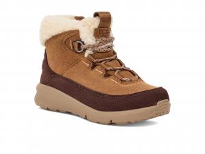 Ботинки UGG Kids Terretrail Cozy Lace, цвет Chestnut