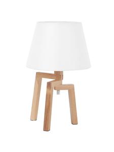 Настольные лампы NALON коричнево-белого цвета - (Ш) 25 x (В) 42 x (Д) 25 см