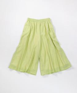 Широкие брюки длиной 3/4 Studio Picone, цвет Light Green(059)