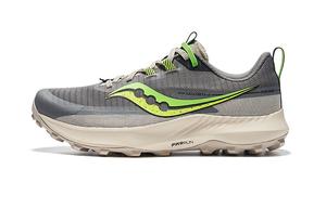 Мужские кроссовки для бега Saucony Peregrine 13 Peregrine Falcon 13, серо-зеленый
