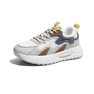 Женские кроссовки с низким верхом, амортизирующие, противоскользящие, износостойкие, легкие, дышащие LONGDUIZHANG, Hwd-Q3603 Gray/Blue[Refreshing Breathable]