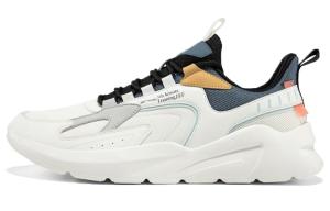 Антискользящие износостойкие низкие кроссовки для бега мужские Erke, бело-синие