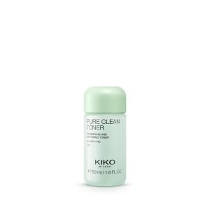 Тоник для лица pure clean refreshing and softening Kiko Milano, объем 50 мл