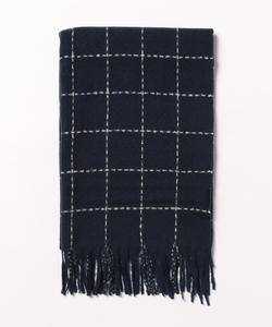 aimoha -select-/Шарф с клетчатой бахромой