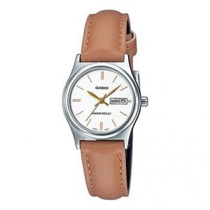 Часы CASIO Quartz Waterproof White Analog, белый