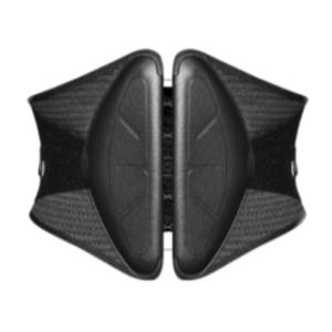 Корсет для спины Polyester Unisex дышащий, компрессионный, защитный LINING, черный