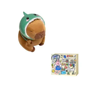 Милые капибары с ободком плюшевые куклы высота 20см/25см/40см Bobby Bear