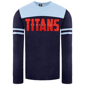 Мужская футболка с панелями Fanatics NFL Tennessee Titans Fanatics, синий
