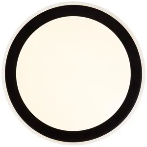 Светильник потолочный Brilliant Pederson, черный