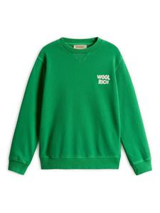 Толстовка Woolrich с круглым вырезом, зеленый