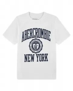 Футболка Ivy League Core для мальчика Abercrombie, белый