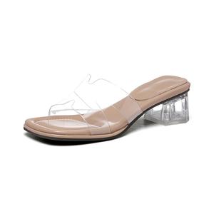 Golden Silk Rabbit Женские стойкие к истиранию быстросохнущие шлепанцы Nude, цвет Nude