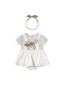 Платье на каждый день обычный крой 1658 Mayoral, белый