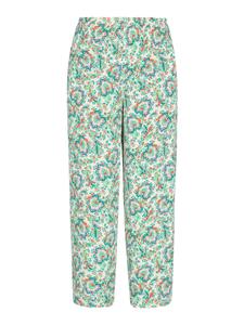 Тканевые брюки usha FESTIVAL, цвет green multicolor