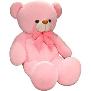 Очаровательная плюшевая кукла Bingxin Bear высотой 80см/100см/130см/160см/180см MAIMENGXIONGMAO, розовый