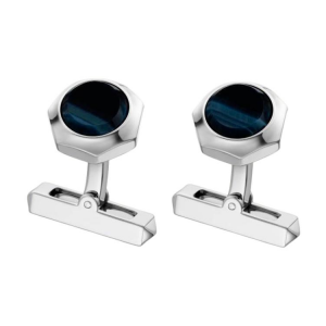 Cartier 925 Sterling Silver запонки Unisex Silver