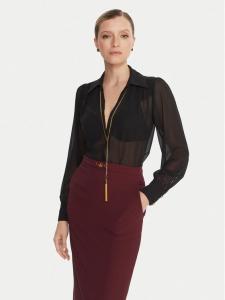 Блузка regular fit CA-133-57E2-V400 Elisabetta Franchi, черный