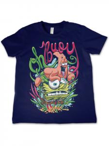 Рубашка синего цвета SpongeBob