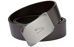 JAGUAR Мужской кожаный ремень из коровьей кожи 3.55 см, Coffee