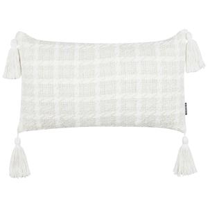 Декоративные подушка Beliani, 60x30x12 см, бежевый/белый