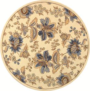 Ковер SAFAVIEH, 244 x 244 см, Chelsea Collection Ivory HK309A ручной работы в стиле французской провинции из шерсти