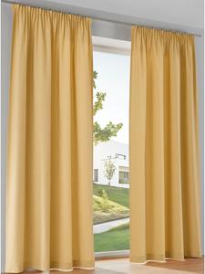 Heine Декоративный шарф матового желтого цвета