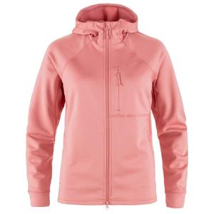 Женская флисовая толстовка с капюшоном Abisko Grid - флисовая куртка Fjällräven, Dusty Rose