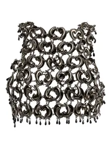 Топ с узором пейсли Etro, черный