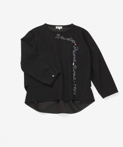 Пуловер с боковой заправкой