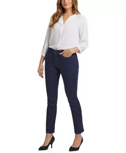 Джинсы Petite Sheri Slim Pull On NYDJ, синий