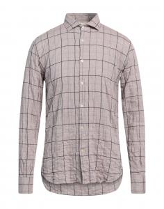 Рубашка Brooksfield, серо-коричневый