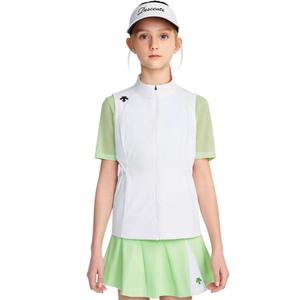 Детский жилет DESCENTE, белый