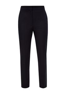 Брюки s.Oliver BLACK LABEL Tapered Pleated Pants, морской синий
