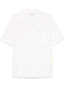 Drôle De Monsieur рубашка с английской вышивкой, белый