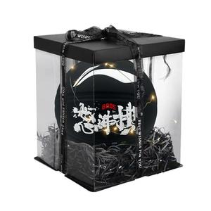 LINING Баскетбольный мяч PU черно-белый размер 7 тренировочный унисекс